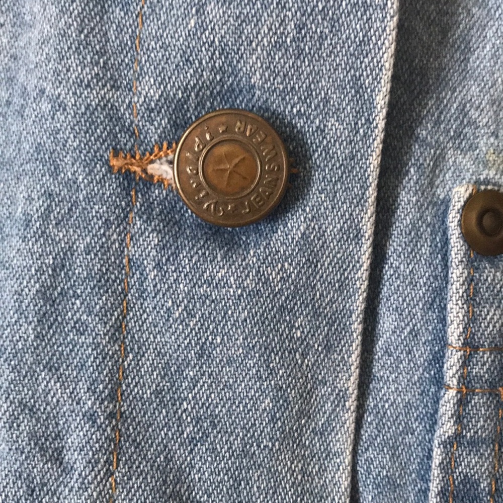 ⭐️90s Vintage blue jean vest or dress - Picture 7 of 13
